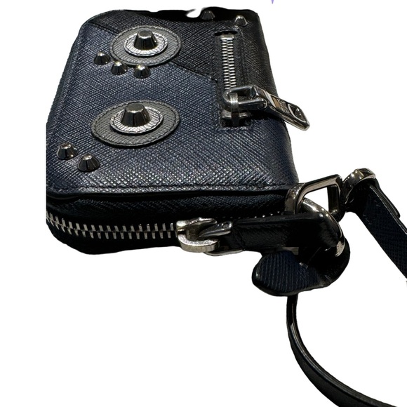 Authentic Prada Zip Around Robot Coin & Card Holder - Picture 2 of 6